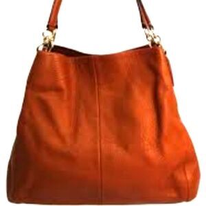 CUORE& PELLE  Sophia red Pebble leather hobo